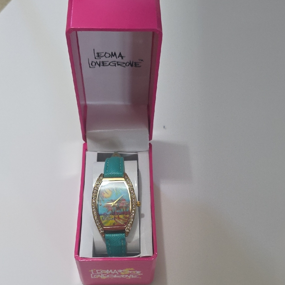 Leoma Lovegrove Women's Teal Watch